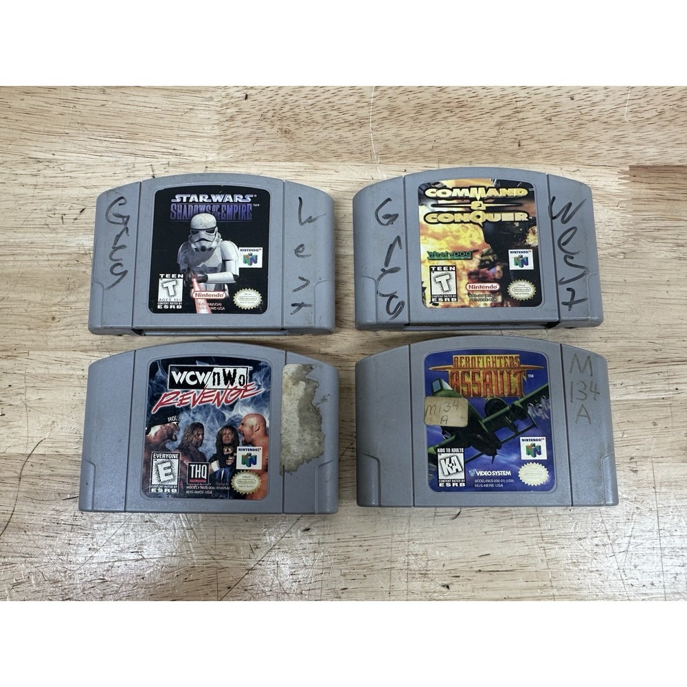 N64 Game Lot 4 Games